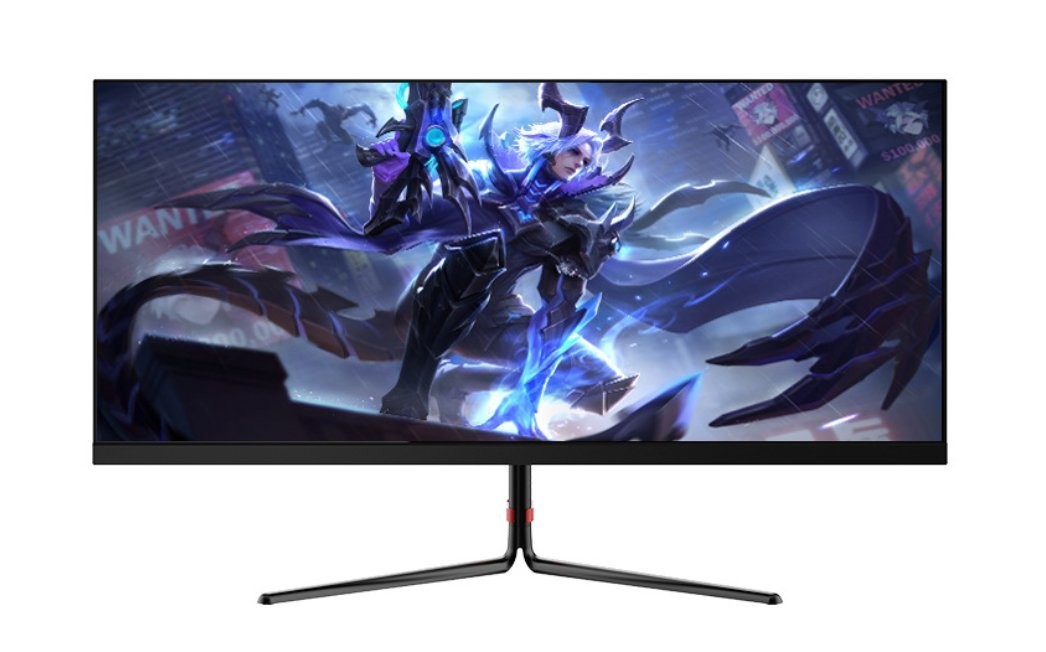 Pcv 29 Inch PC Monitor Black Flat TFT Screen 2560*1080 FHD LCD Display for Office Gaming CCTV Computer Monitor