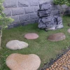 Pebble paving natural stone in various size used in road paving