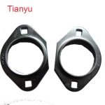 PFL205  Pillow block unit housing stamped steel flange bearing