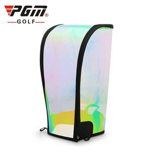 PGM Transparent Colorful Waterproof Universal Golf Bag Cap for Most Golf Bags