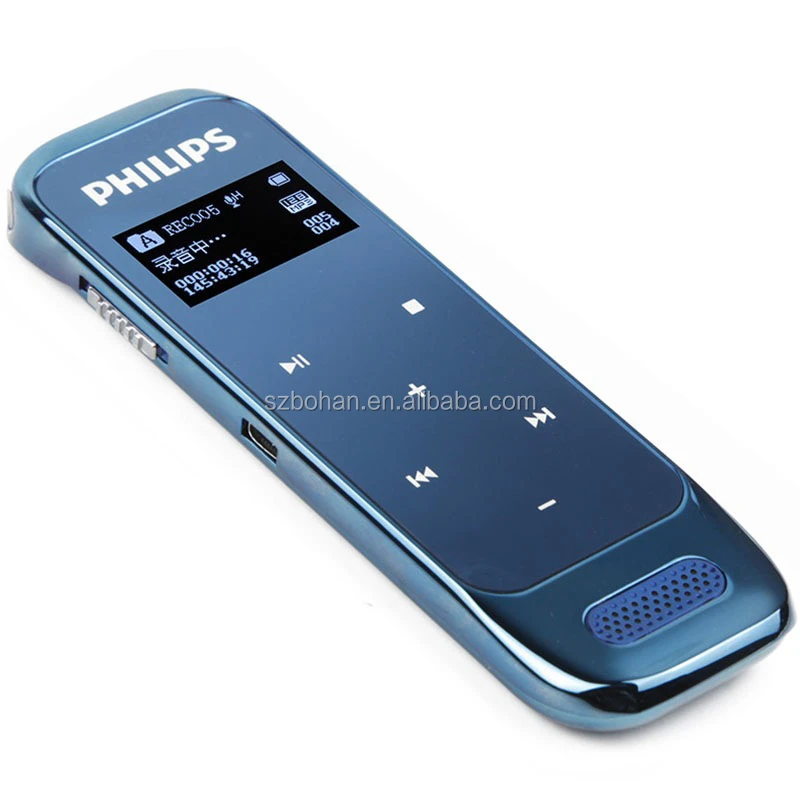 PHILIPS Mini Phone Calls Recorder Digital Voice Recorder with Mp3 Player 8GB memory /FM radio