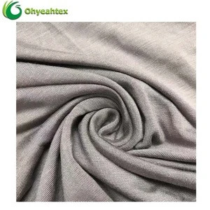 Plain Dyed Siro Rayon Spandex Single Jersey Viscose Knit Fabric For Apparel