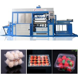 Plastic makeup tray forming machine/sweet box making machine