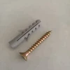 plastic wall anchor or nylon expansion plug screw