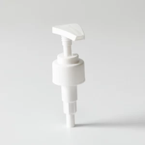Plastic white lotion pump screw lock down lotion soap pump 24410 28/410