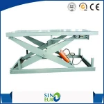 plywood scissor lift table
