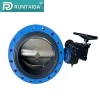 PN10/PN16  keystone triple offset stainless steel valve butterfly pneumatic price list electric wafer butterfly valve