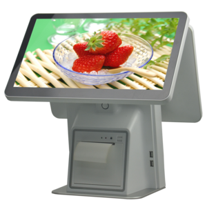 Buy Point Of Sale Pos Terminal Cash Register Dual 15.6 Inch All In One ...