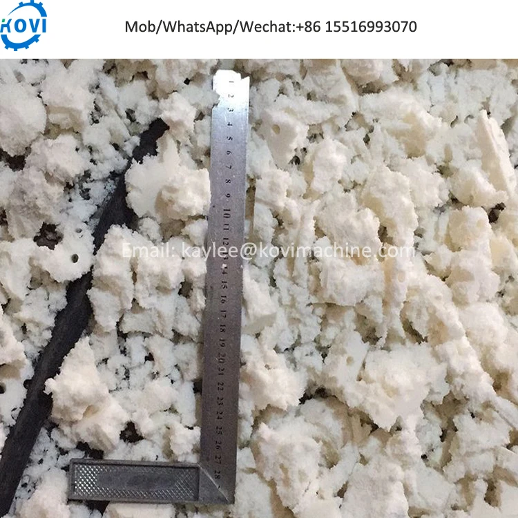 polyurethane foam shredder crusher sponge shredding shredder machine for sale