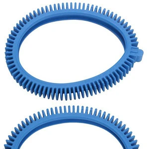 Pool Cleaner parts  896584000-143 2-Pack Blue Front Tire Kit with Super Hump Replacement for Select Pool Cleaners