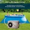 Pool Heat Pump EU70,Pool Heater for Above Ground Pools and inground Pools,Up to 6500gallons,Max Output 22462BTU