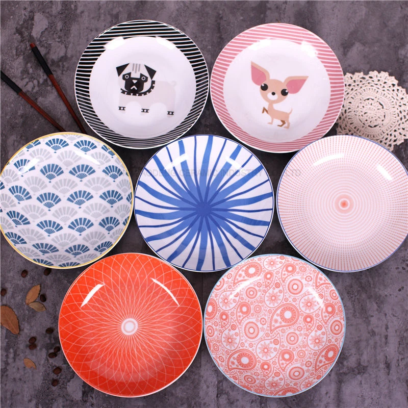 popular ceramic plate with animal design