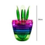 Popular Multi-Function Kitchen Salad DIY tools 10 in 1 fruit salad making tools