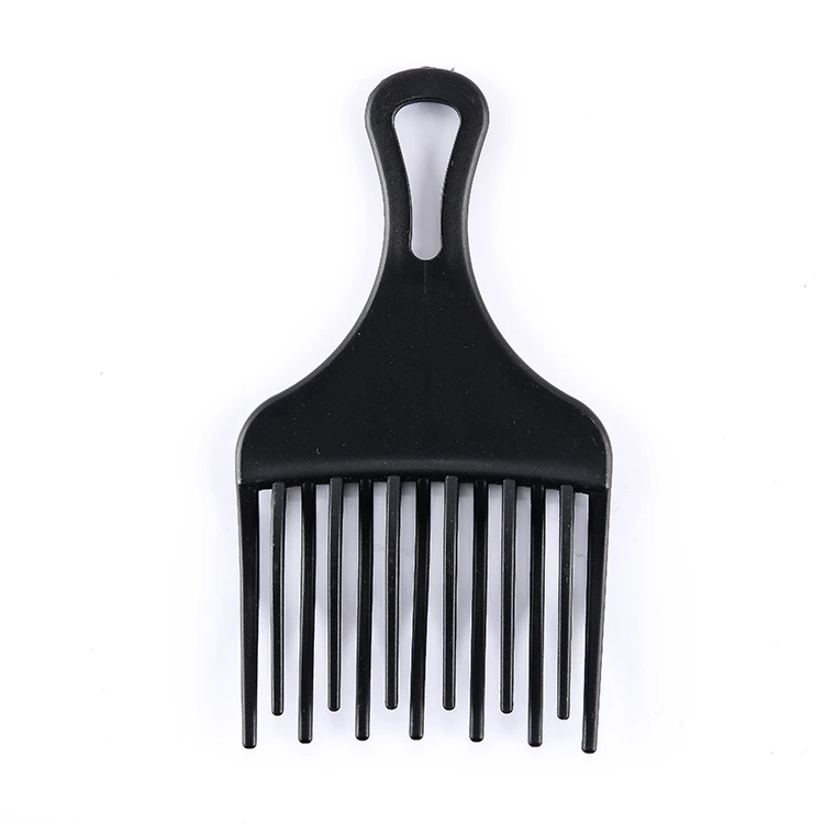 Popular plastic hair afro comb hairdressing styling tool durable high quality ABS hair combs clipper comb
