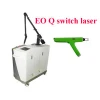 Portable EO Q switched laser used for pigment removal and tattoo removal laser beauty equipment