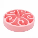 Portable Pet Dog Wholesale Blank Feeding Custom Food Slow Eat Pet Feeder Dog Bowl
