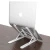Import Portable Plastic Foldable Laptop Stand Adjustable Height Folding Laptop Holder Stand from China