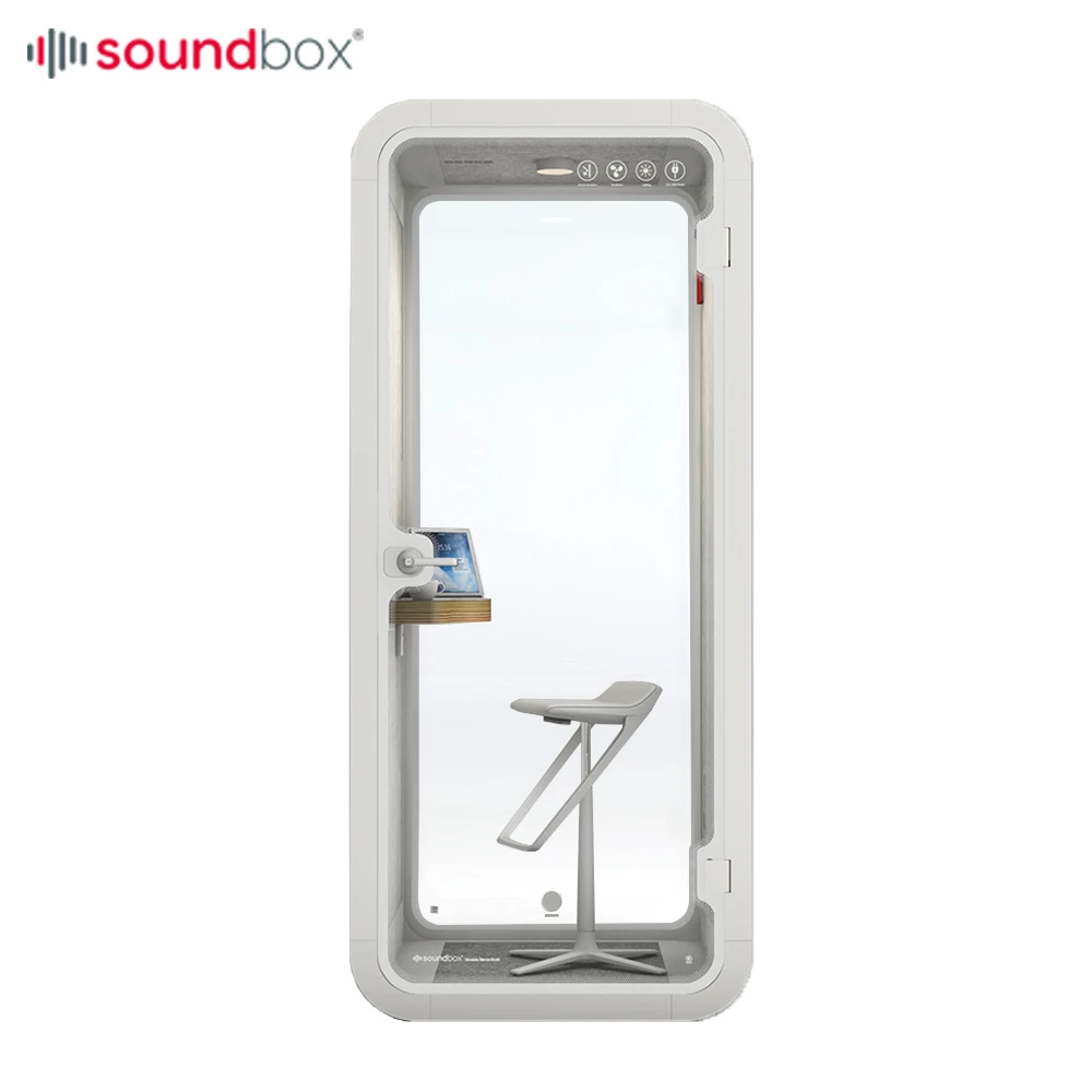 Portable sound proof booth office use office pods minimalist style sound isolation booth