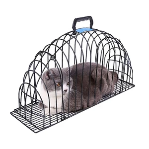 Portable Wash Cats Cage With Handle