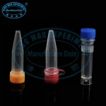 PP new material 1.5ml  cryotube for lab analysis  with silicon ring