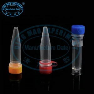 PP new material 1.5ml  cryotube for lab analysis  with silicon ring