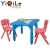 Import Practical and cheap plastic children desks and chairs sturdy office chairs and tables children popular baby furniture guangzhou from China