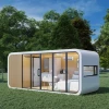 Prefab Houses Modern Mobile Home Container House Apple Cabin Tiny Homes Apple Pod Container Home Tiny House Ready to Ship with Kitchen