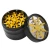 Import premium BSCI factory metal stainless wholesale custom logo 2.5 inch 4 piece weed herb grinder from China