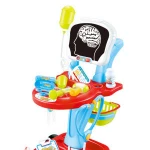 Pretend Play toy children medical stethoscope electrocardiogram set  funny x-ray doctor car role play set for kids