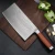 Import private label dropshipping professional with wooden handle high quality knife chef hand forged damascus kitchen knives set from China