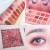 Import Private label metallic glitter matte waterproof makeup 18 color eyeshadow palette from China