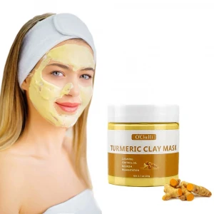 Private Label Skin Care Natural Brightening Organic Turmeric Honey Mask