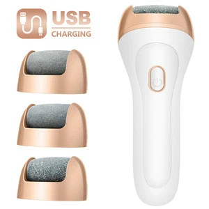 Private label USB Rechargeable Electric Foot Grinding Device Exfoliating Pedicure Foot Care Tool Portable callus remover
