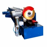Professional half round water downpipe/gutter making machine with low price