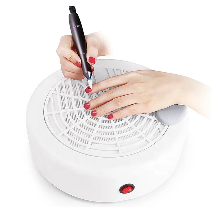Professional salon manicure vacuum cleaner nail dust collector machine