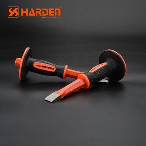 Professional Stone Working Tpr Handle Hand Tool Flat Chisel