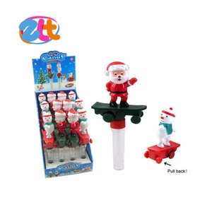 Promotional toys!christmas bell toy candy(candy toys candy)