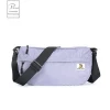 P.travel Factory Direct Waterproof Nylon Women&#39;s Shoulder Messenger Bag With Laminated Zip Pocket