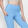 Pure Color Seamless Yoga Leggings Soft Invisible Sports Pants Tight Sportswear Workout Leggings With Pocket