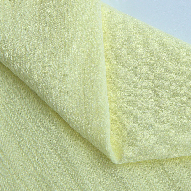 Pure cotton woven crepe cotton fabric of cotton dress fabric
