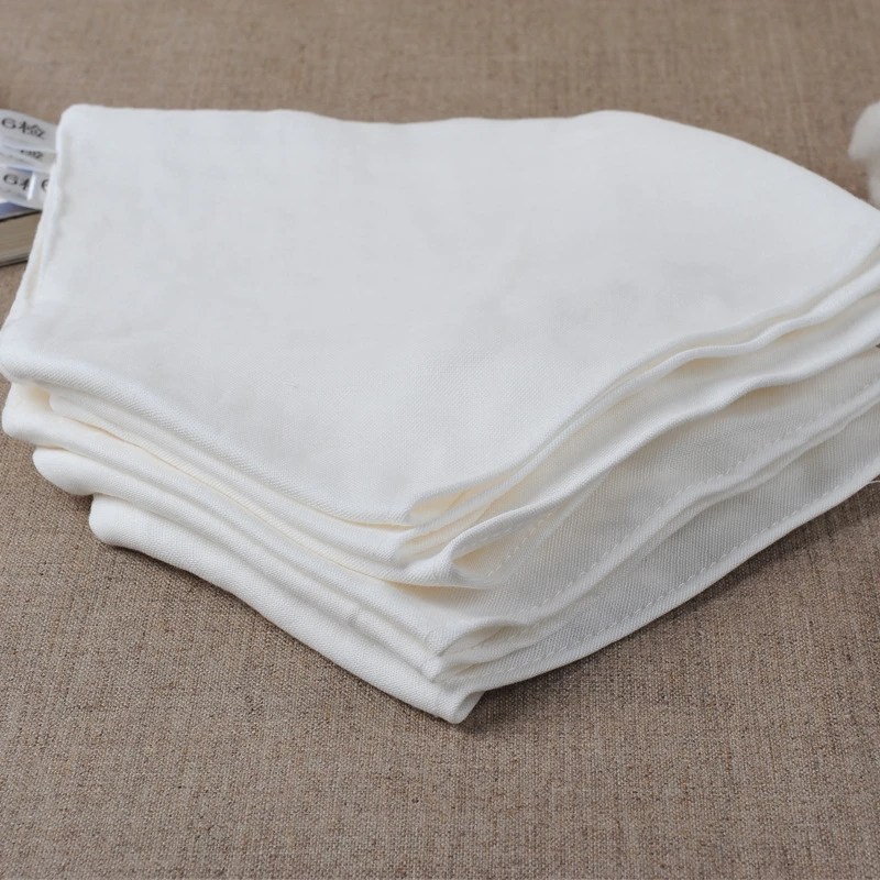 pure white color muslin bibs 100% cotton plain ruffle baby bib cheap price wholesale simple design snuggle bibs