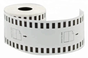 Puty factory wholesale thermal paper roll dk22205 adhesive label roll shipping labels