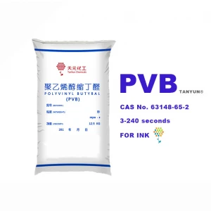 PVB resins polymer metal coating large supplier TANYUN CHEMICALS military quality Polyvinyl butyral