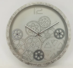 quartz style china factory gear plastic wall clock for living room