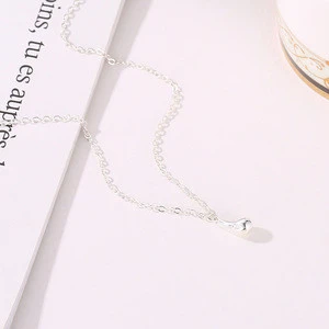 QWS01 Huilin Minimalist Teardrop Waterdrop Necklace Bracelet Earrings And Ring 4 Piece Jewelry Set