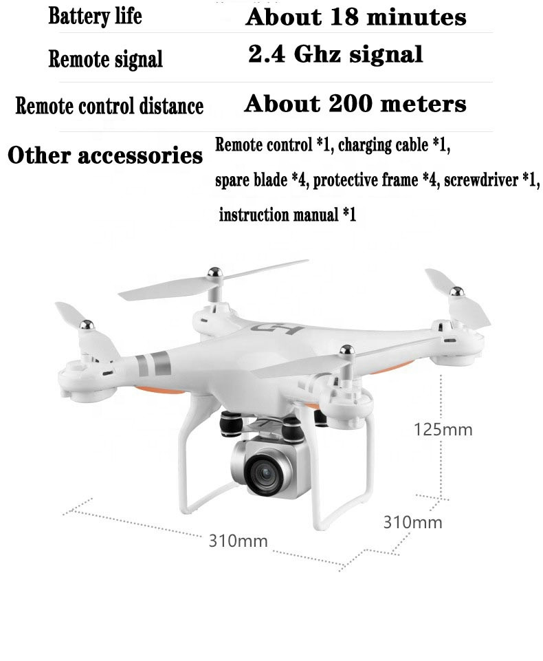 RC Drone Optical Positioning Foldable Selfie Drone APP Control Drone Quadcopter Aircraft,With camera,WIFI real-time transmission