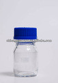 Reagent Bottles with Blue Plastic Cap of Lab Glassware