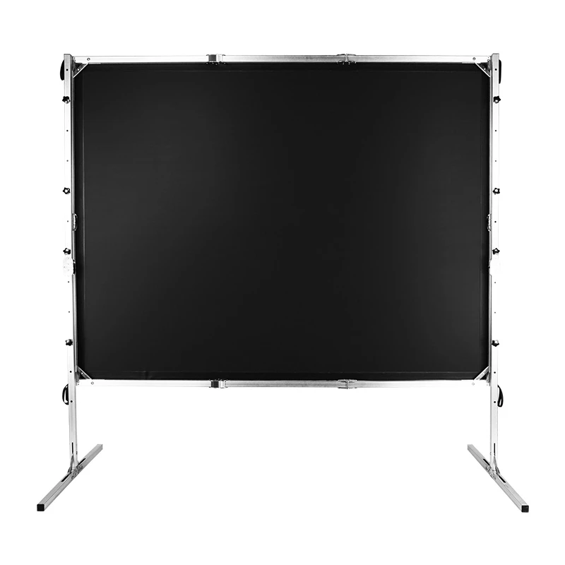 Rear / Front  400&quot; Inch Fast Fold Outdoor Portable Projector Screen Fast Fold Portable Foldable Projection Screen