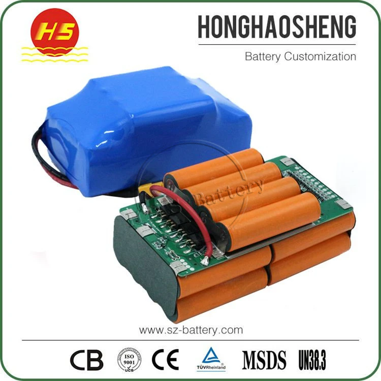 Rechargeable e-scooter lithium ion battery with BMS 18650 36v 4000mah 10sp2 li ion battery 18650