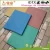 Recycled outdoor rubber flooring mat tiles for school and garden